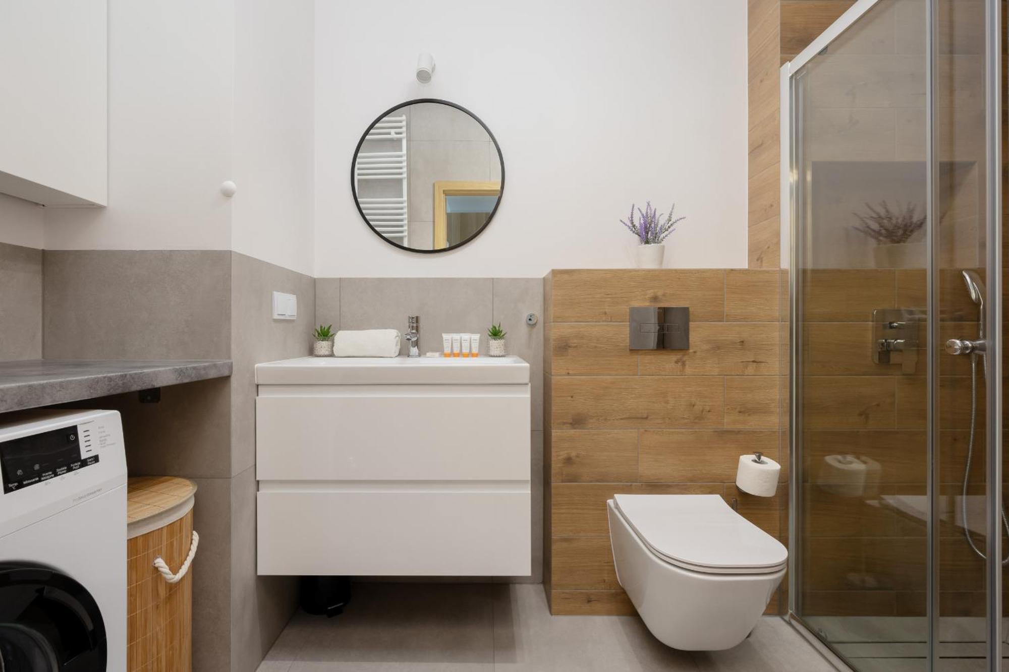 Stylish Apartments With Parking By Noclegi Renters Warsawa Bagian luar foto