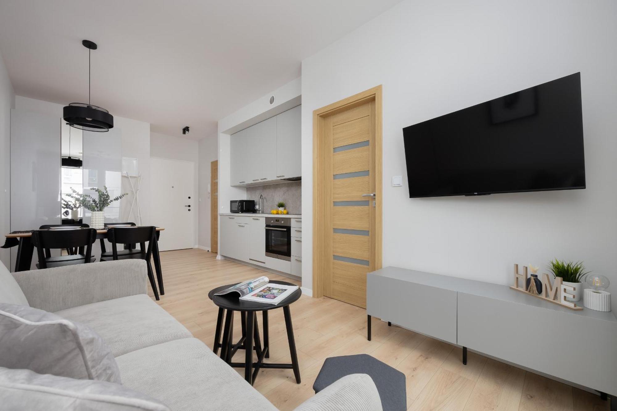 Stylish Apartments With Parking By Noclegi Renters Warsawa Bagian luar foto